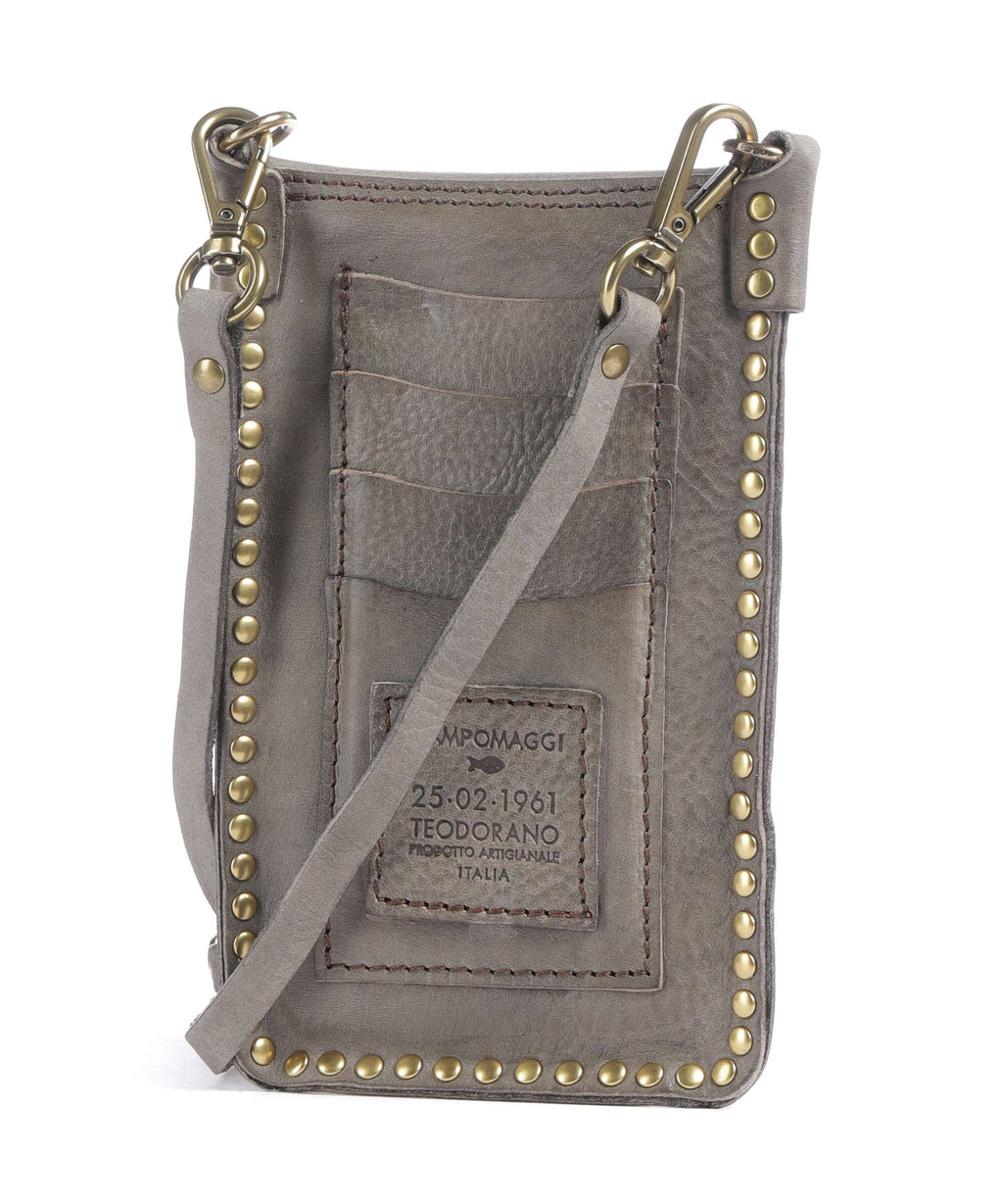 Campomaggi Phone bag cement