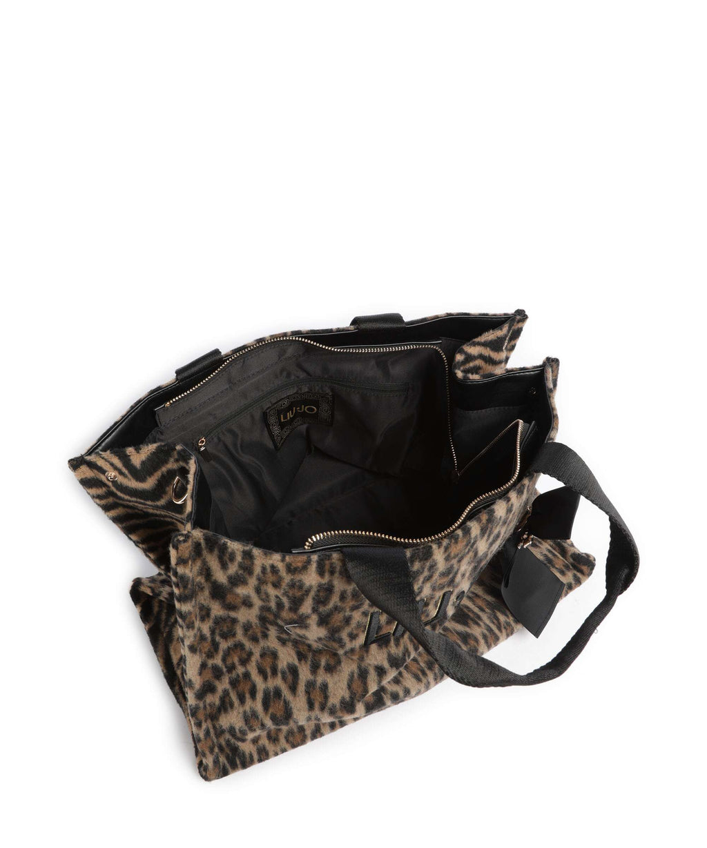 Liu Jo L Handbag brown animalier