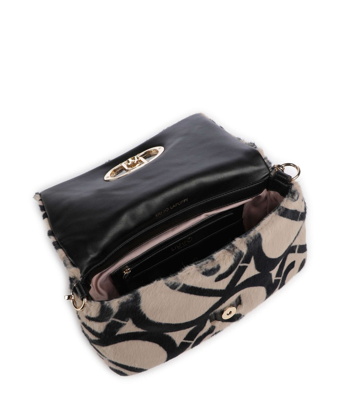 Liu Jo Icon M Shoulder bag neutro/nero