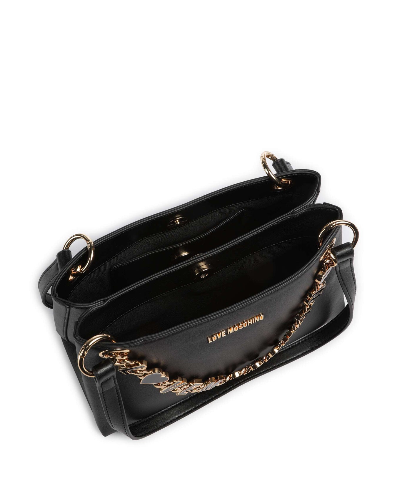 Love Moschino Dangling Shoulder bag nero
