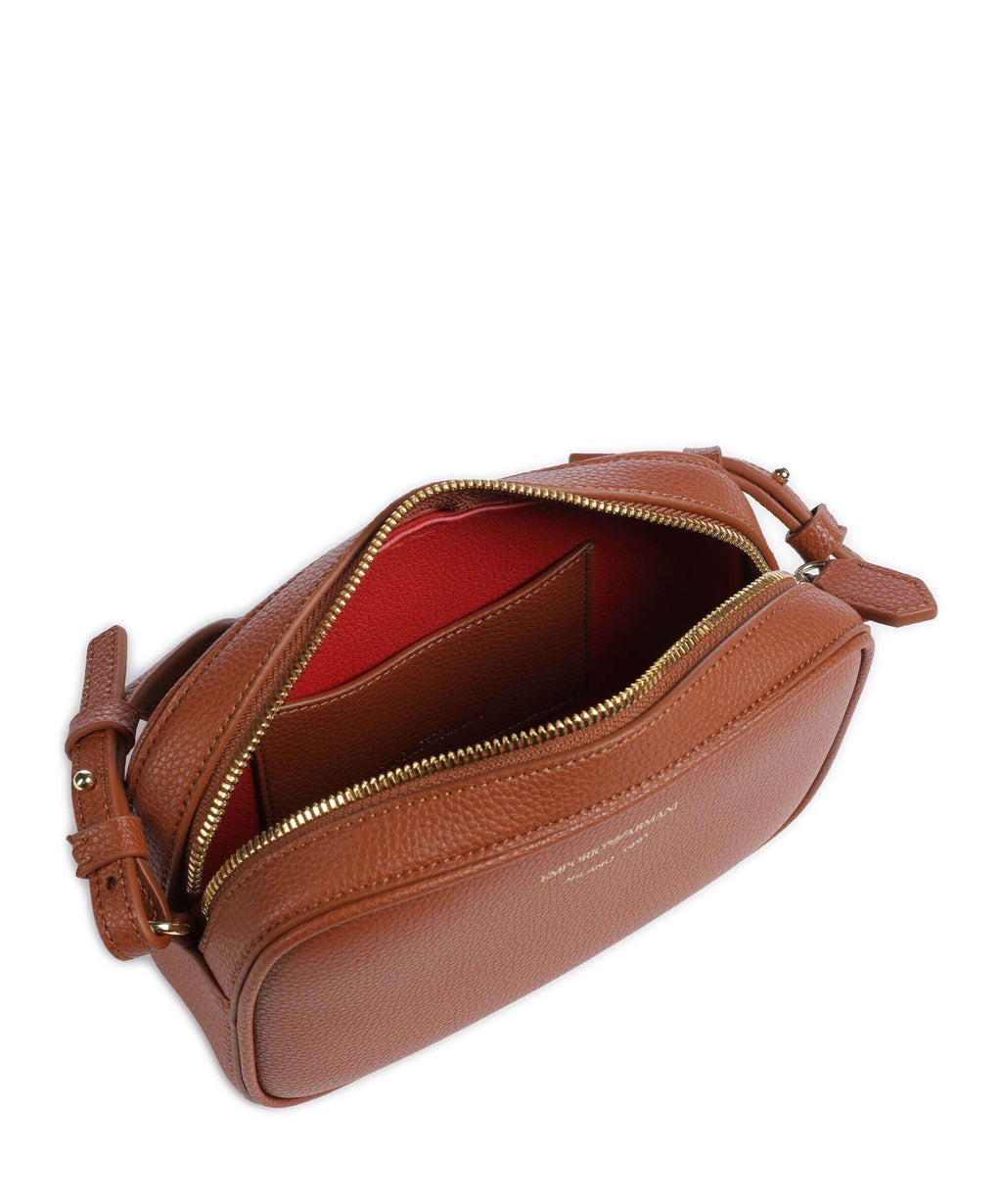 Emporio Armani Lilly Crossbody bag cuoio/rosso