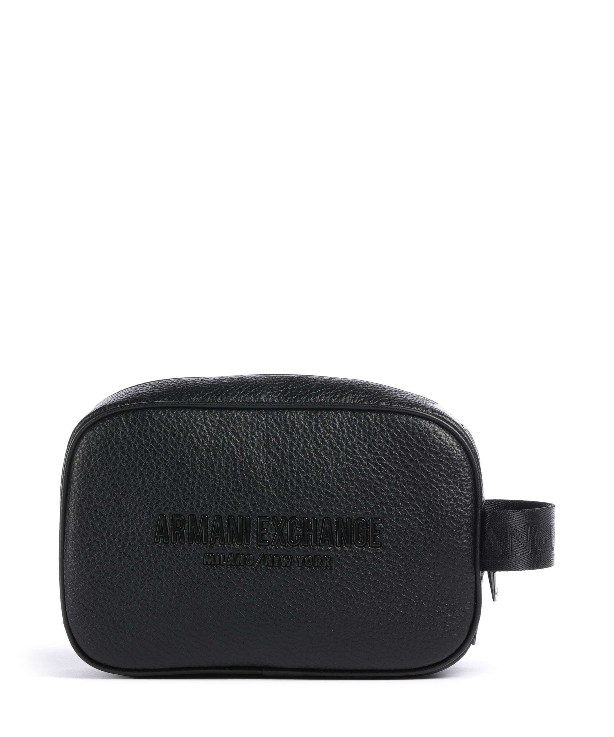Armani Exchange Miami Toiletry bag black