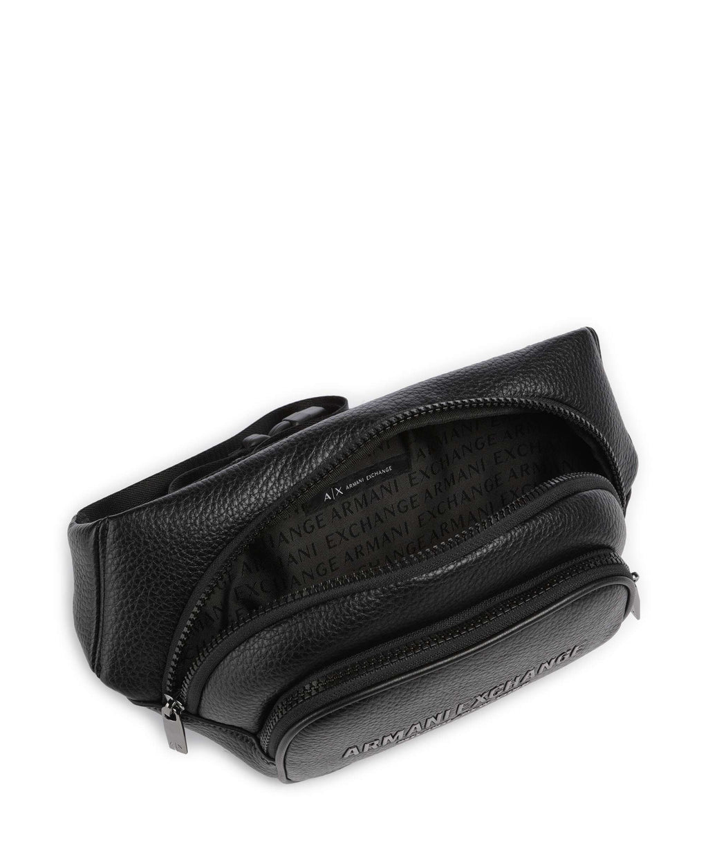 Armani Exchange Miami Fanny pack black