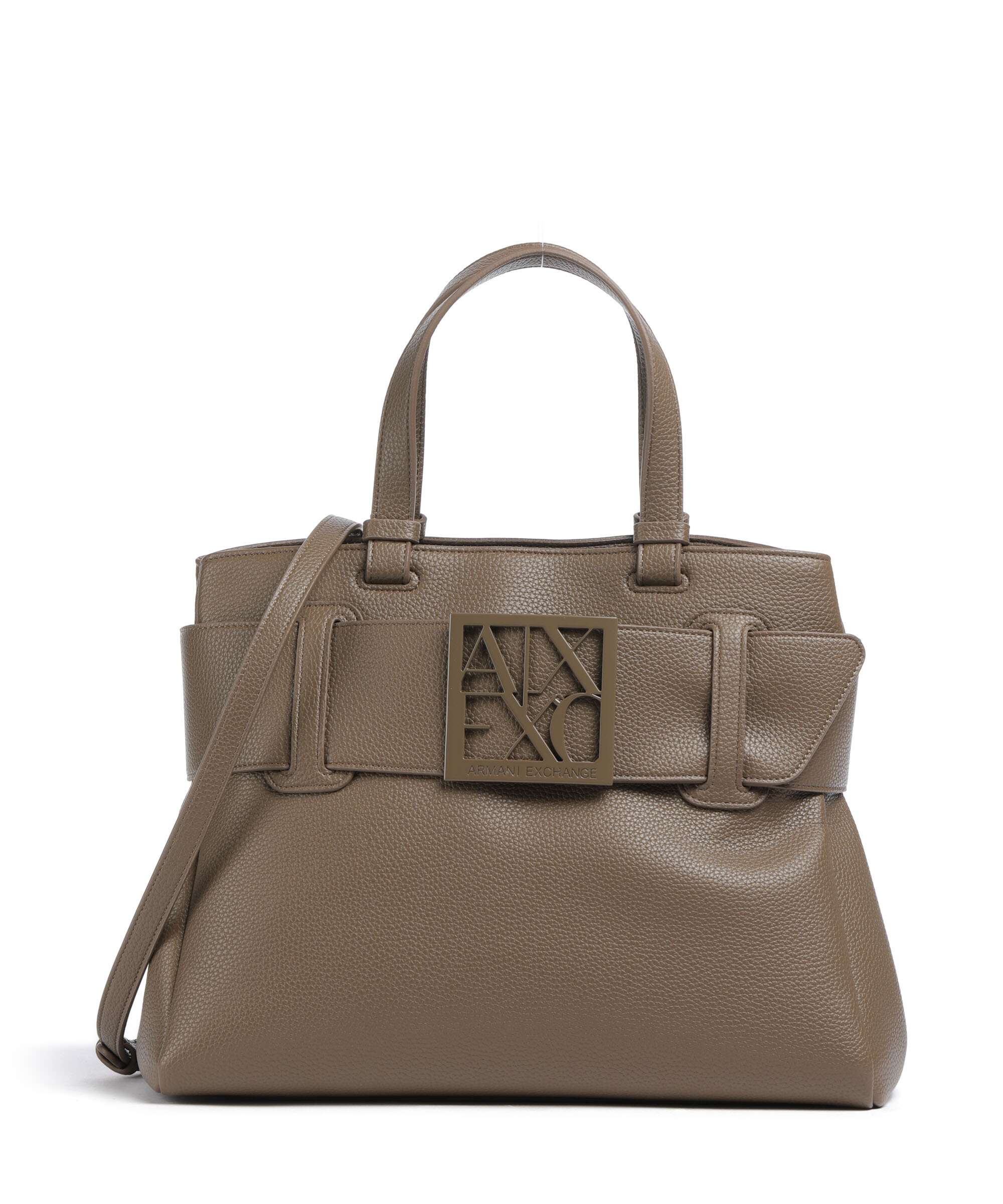 Armani Exchange Susy Soft S Handbag dark taupe