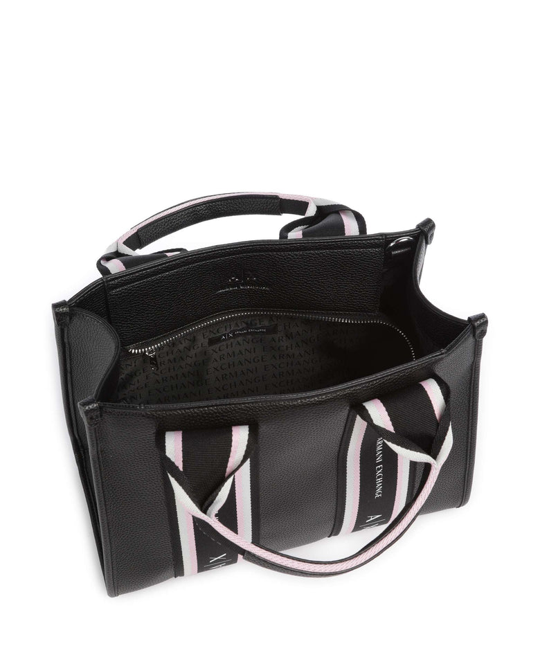 Armani Exchange Maggie M Handbag black/sundown
