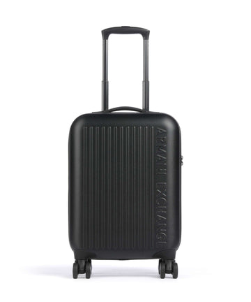 Armani Exchange Maui Kufr se 4 kolečky black