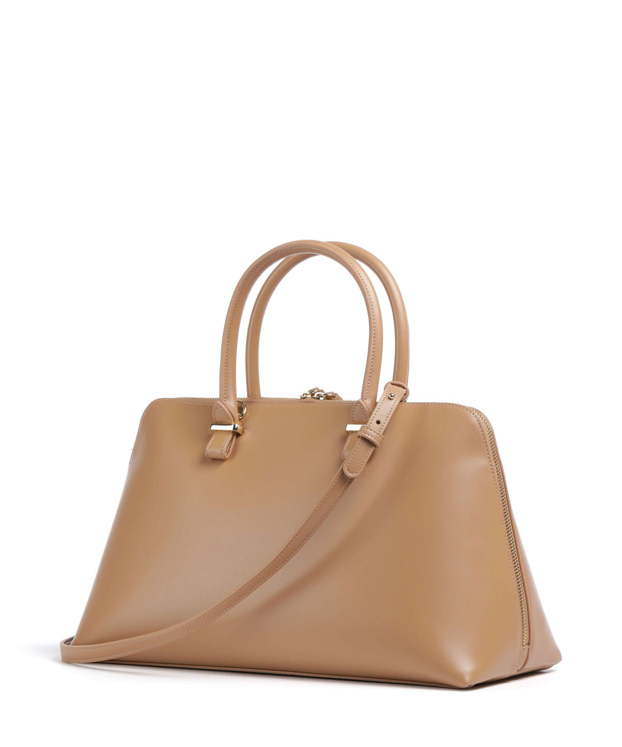 Armani Exchange Megan L Handbag camel rose