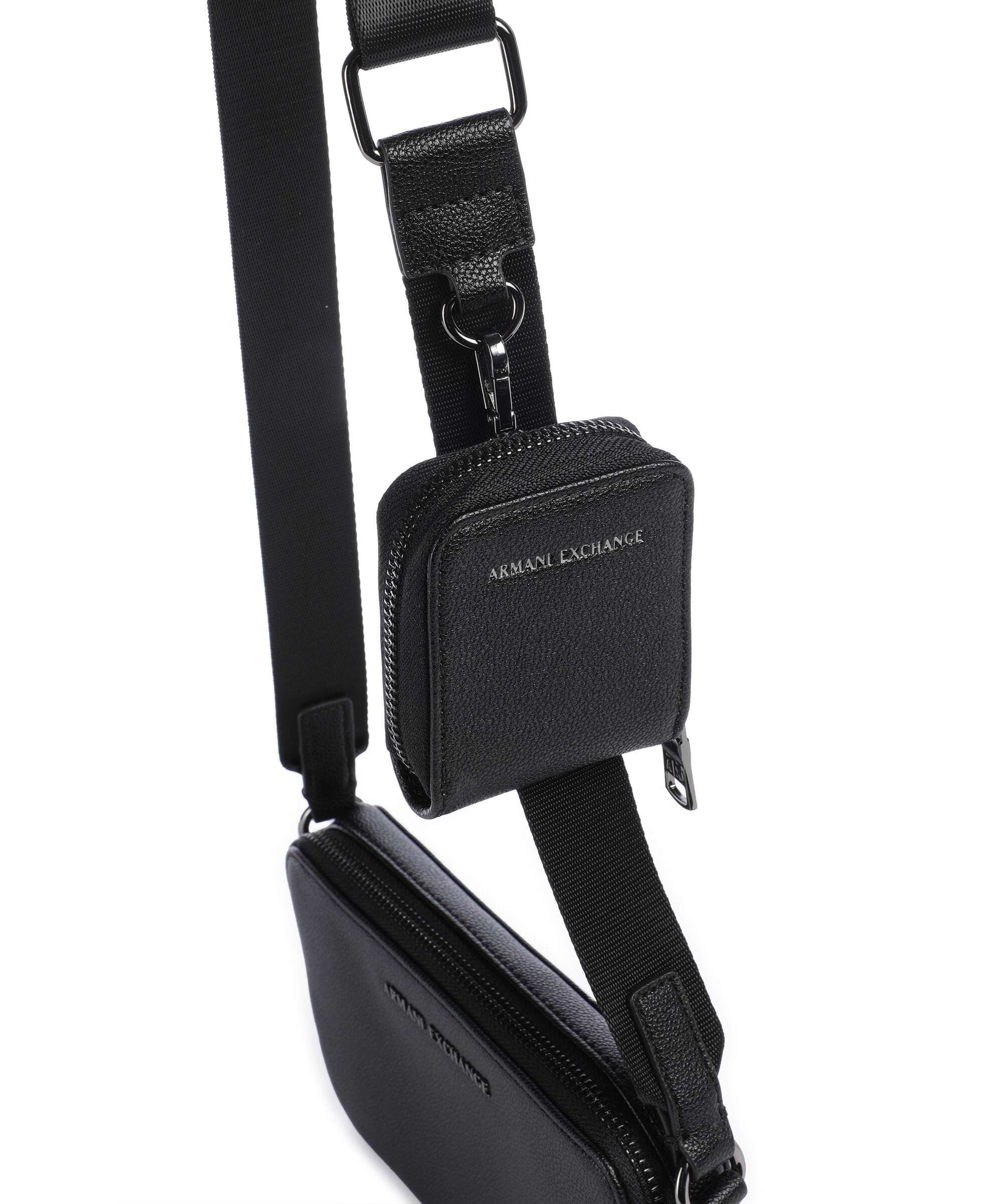 Armani Exchange Lost in Sounds Crossbody bag black