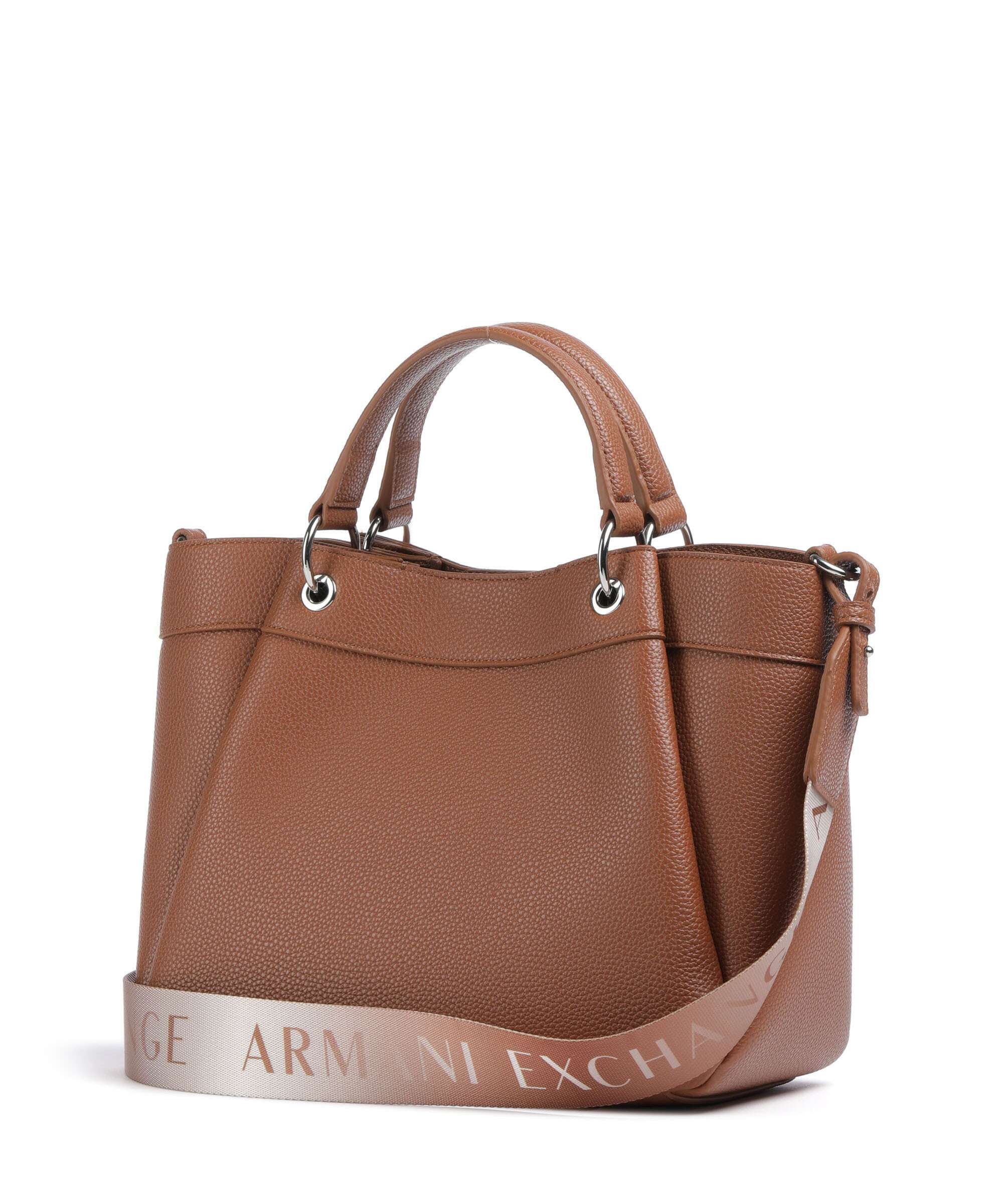 Armani Exchange Wave M Handbag whisky