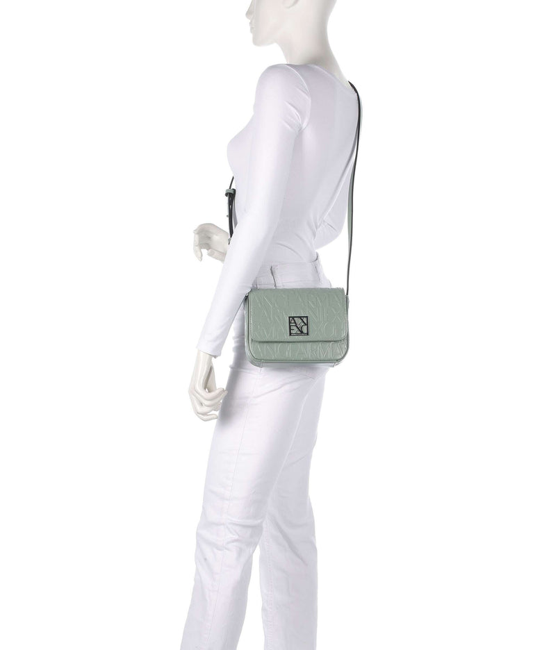 Armani Exchange Liz M Crossbody bag sage