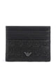 Emporio Armani New Minorca Pouzdro na kreditní kartu black beauty