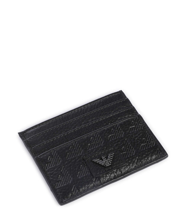 Emporio Armani New Minorca Credit card holder black beauty