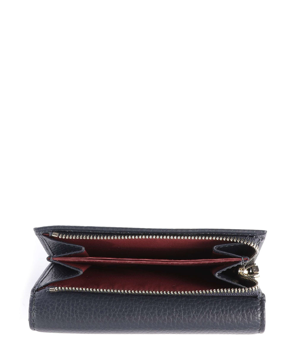 Coccinelle Metallic Soft RFID Wallet midnight blue