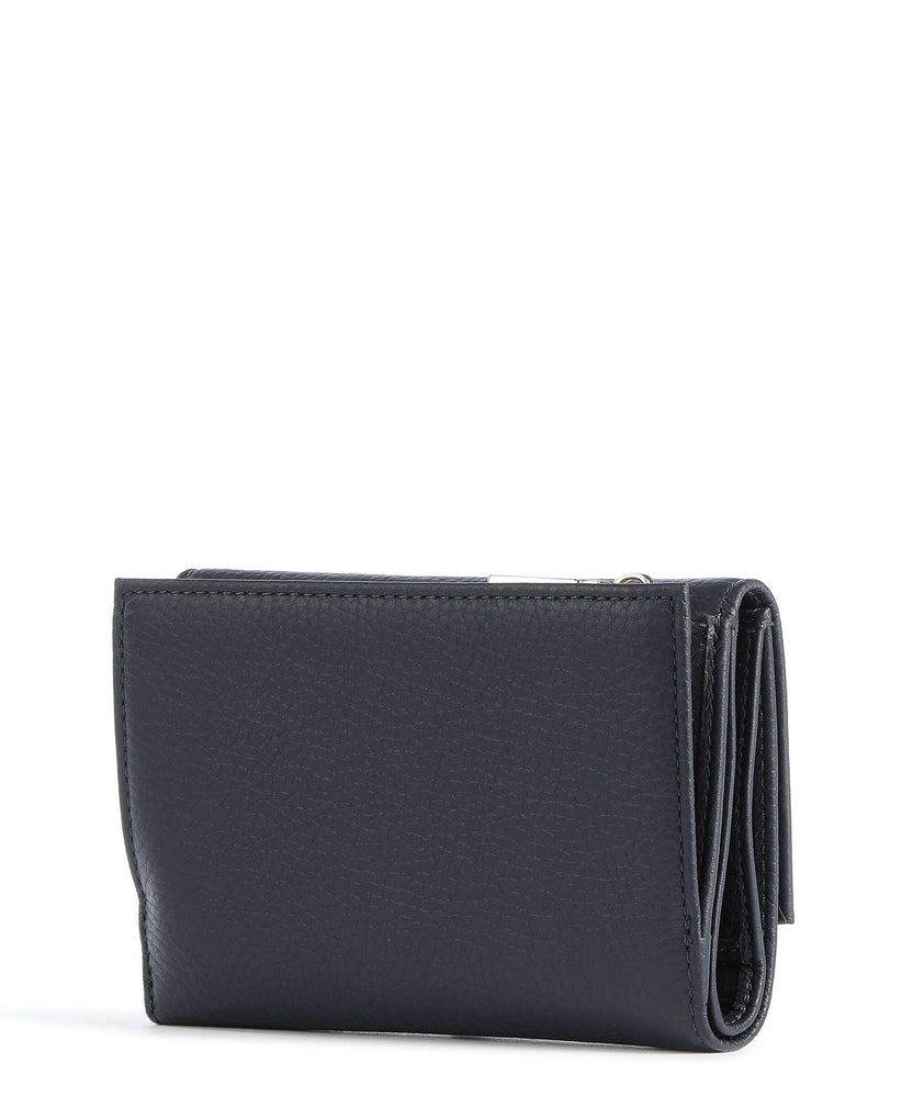 Coccinelle Metallic Soft RFID Wallet midnight blue