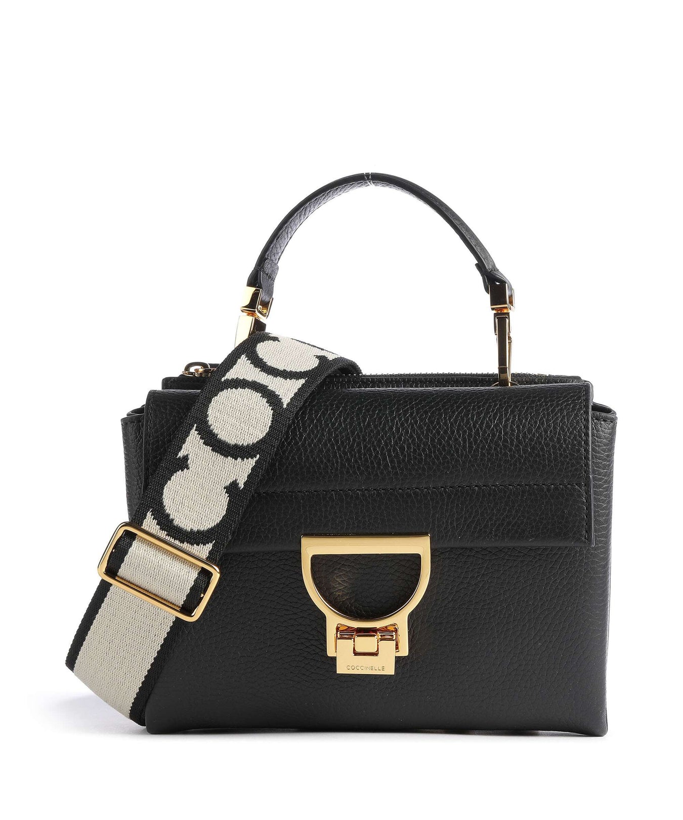 Coccinelle Arlettis Signature Crossbody bag noir