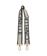 Coccinelle Nastro Signature Popruh na kabelky chalk/noir