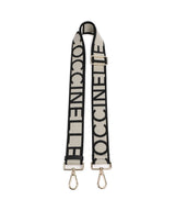 Coccinelle Nastro Signature Popruh na kabelky chalk/noir