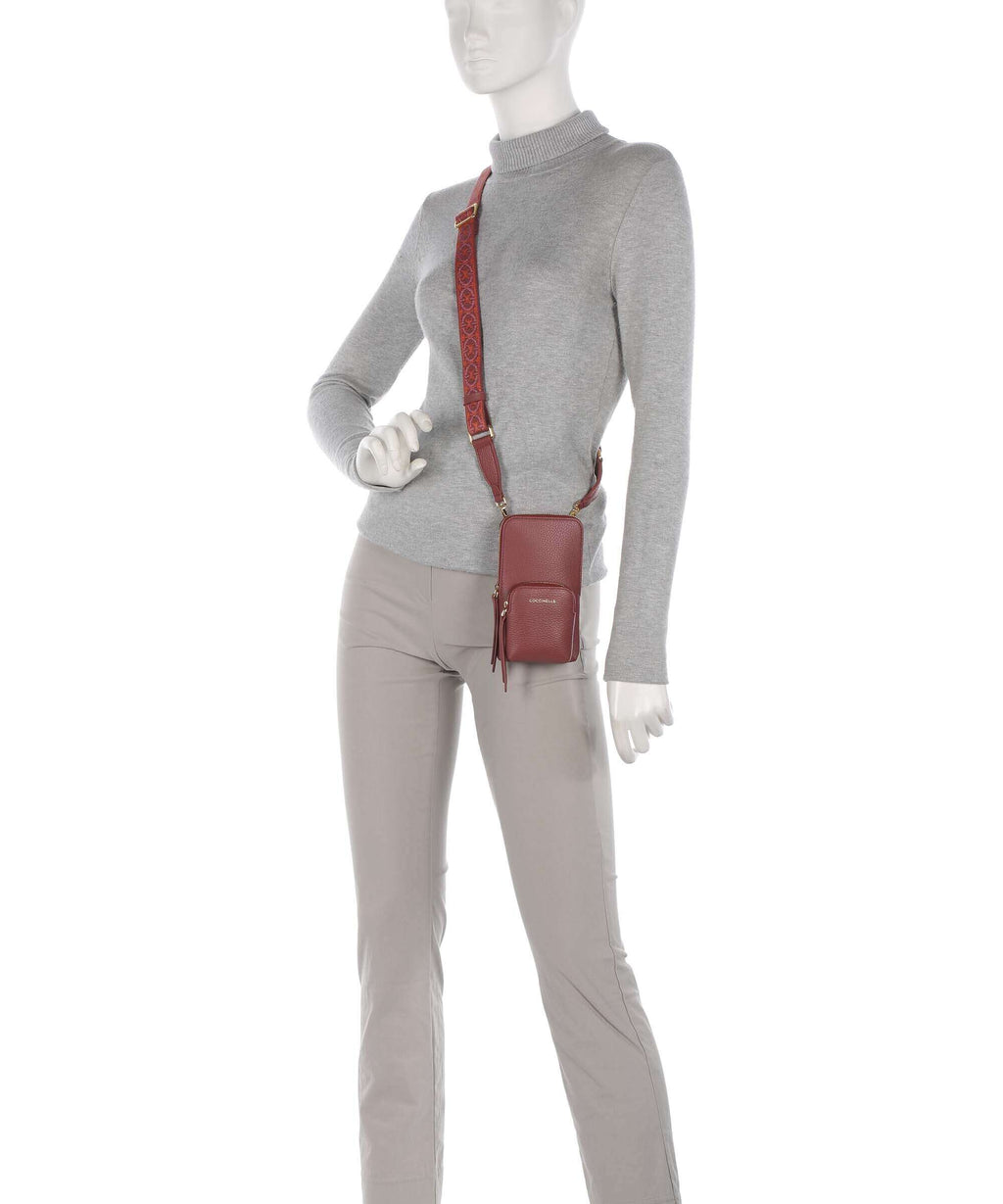 Coccinelle Pixie Phone bag brandy
