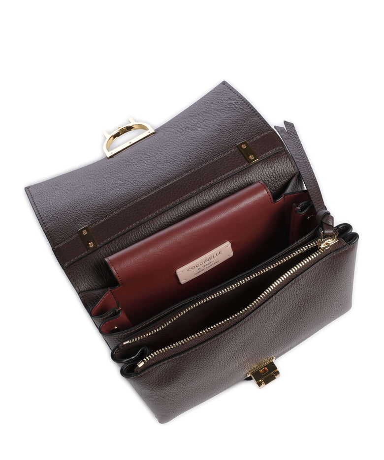 Coccinelle Arlettis Shoulder bag fondant brown