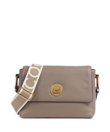 Coccinelle Liya Signature Kabelka přes rameno warm taupe
