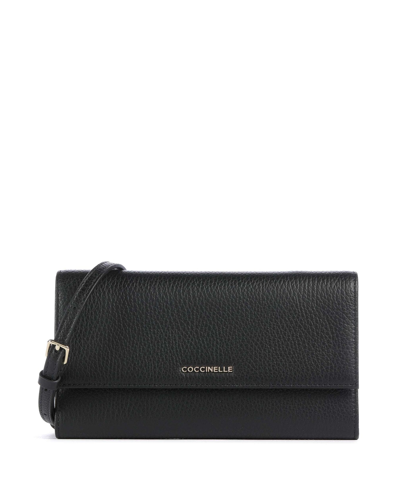 Coccinelle Metallic Soft Wallet noir