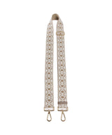 Coccinelle Nastro Monogram Popruh na kabelky multicolour/sand/warm taupe