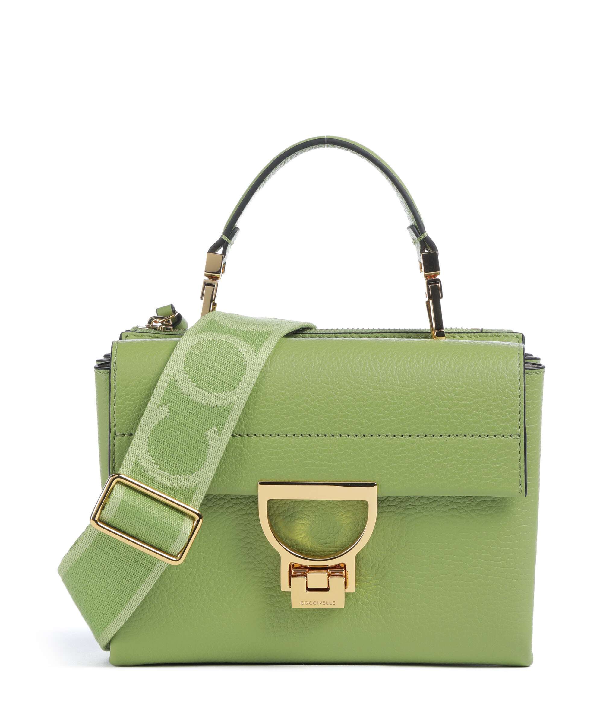 Coccinelle Arlettis Signature Crossbody bag guacamole