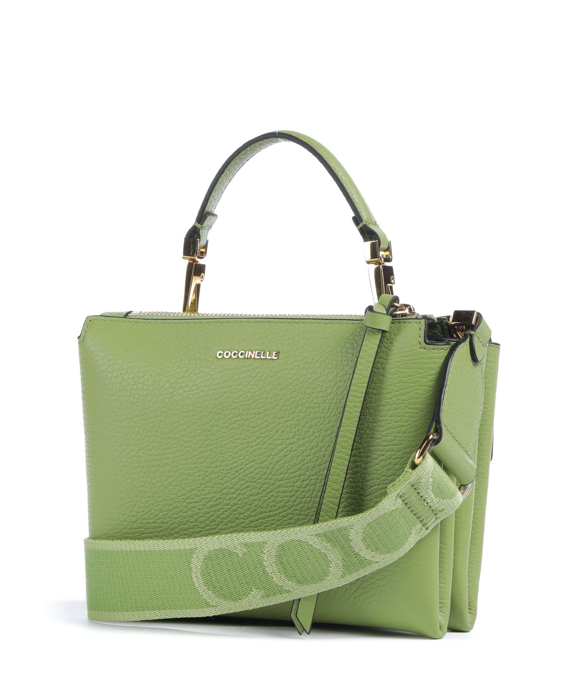 Coccinelle Arlettis Signature Crossbody bag guacamole
