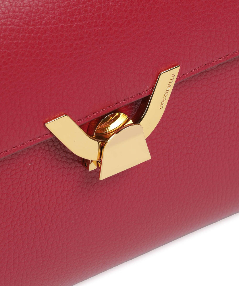 Coccinelle Dew Shoulder bag sangria