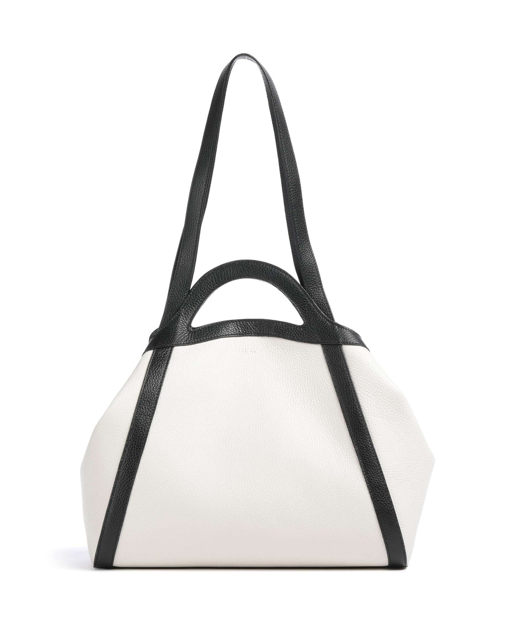 Coccinelle Amalia Tote bag blanco/noir