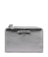 Coccinelle Metallic Smooth Metal Peněženka silver