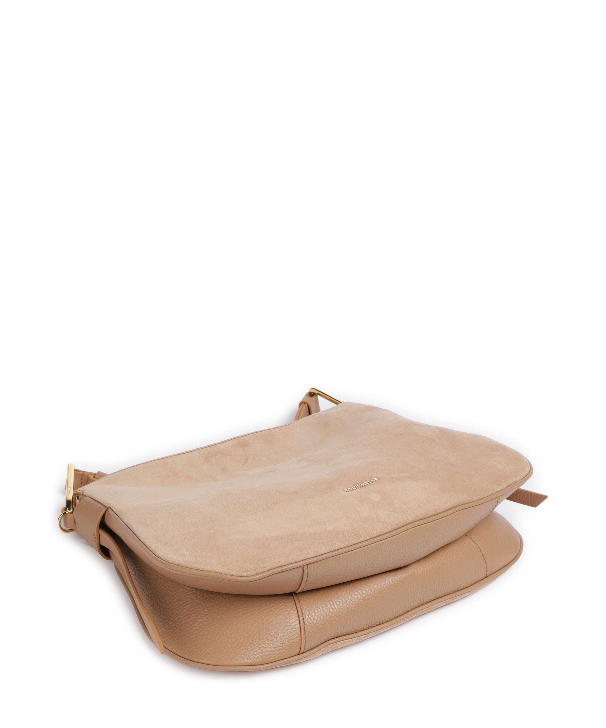 Coccinelle Magie Suede Hobo bag skin