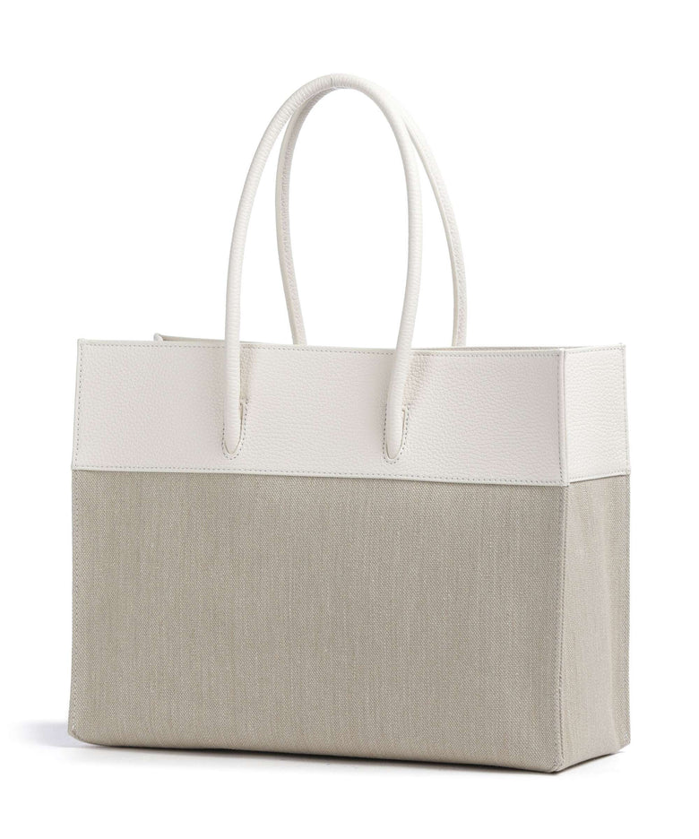 Coccinelle Myrtha Tote bag natural/blanco