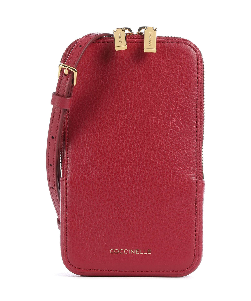 Coccinelle Flor Phone bag sangria