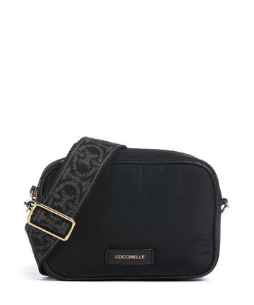 Coccinelle Tebe Nylon Puffy Kabelka přes rameno noir