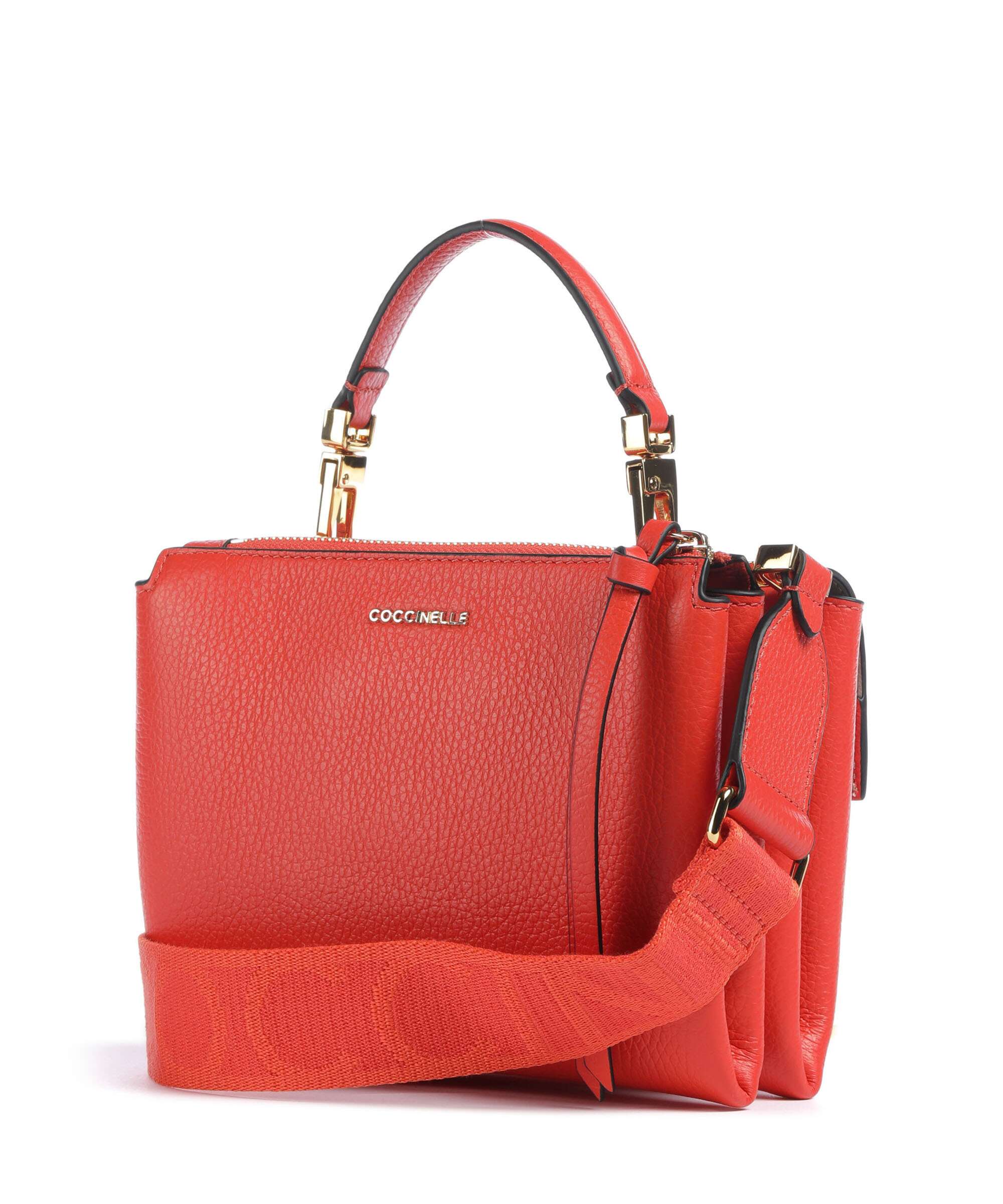 Coccinelle Arlettis Signature Crossbody bag gazpacho