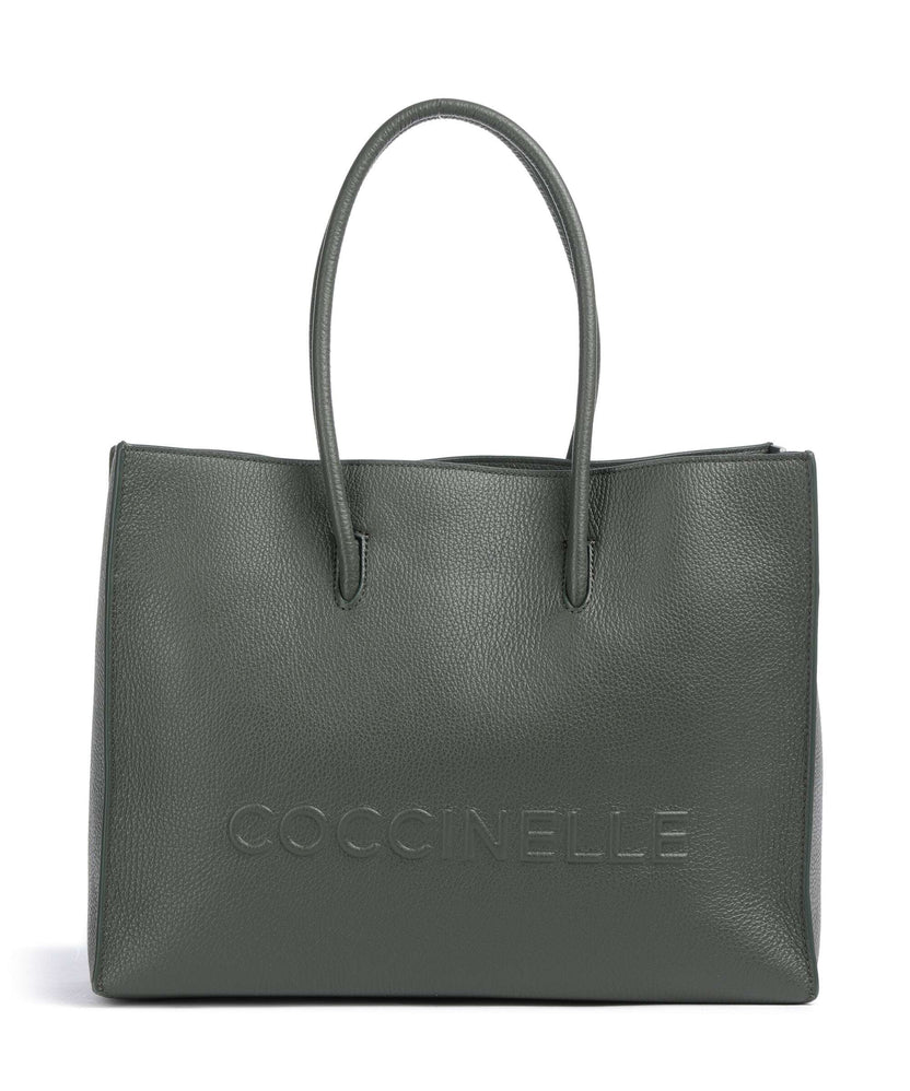 Coccinelle Myrtha Maxi Logo Tote bag alga