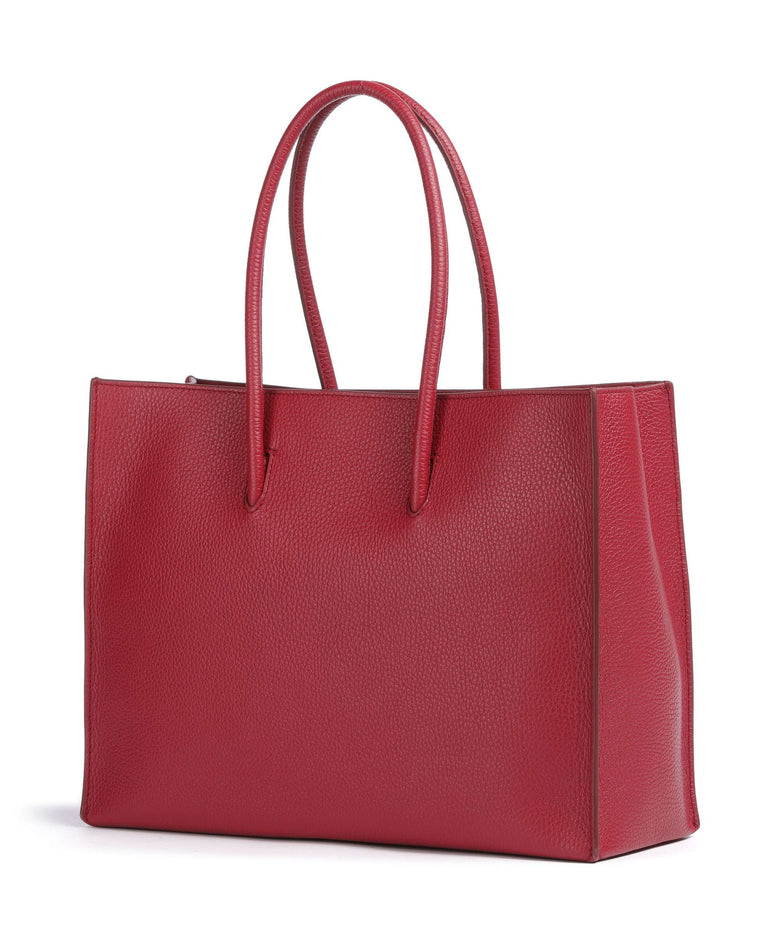 Coccinelle Myrtha Maxi Logo Tote bag sangria