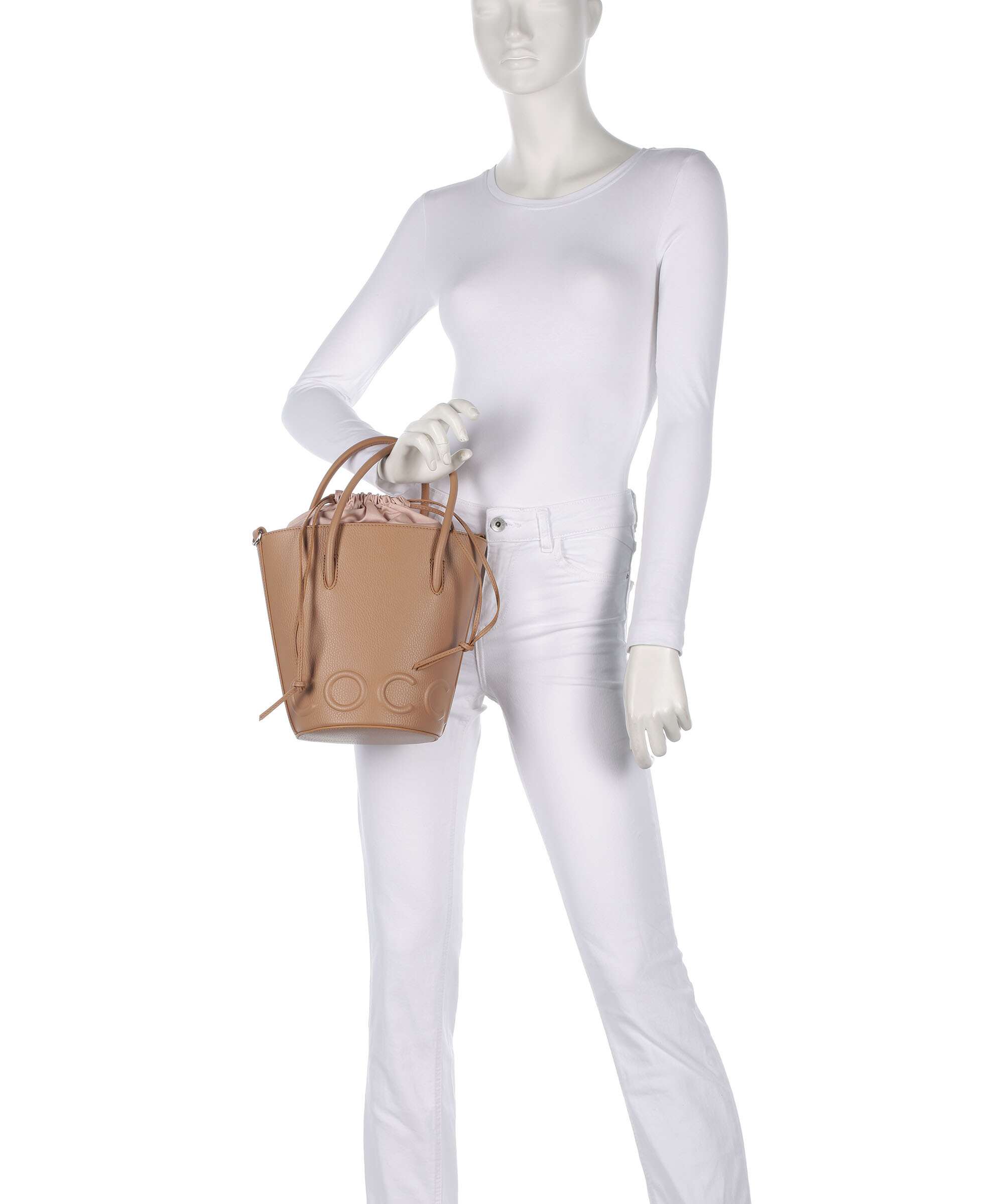 Coccinelle Myrtha Maxi Logo Bucket bag skin