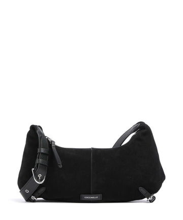 Coccinelle Abigail Suede Taška přes rameno noir