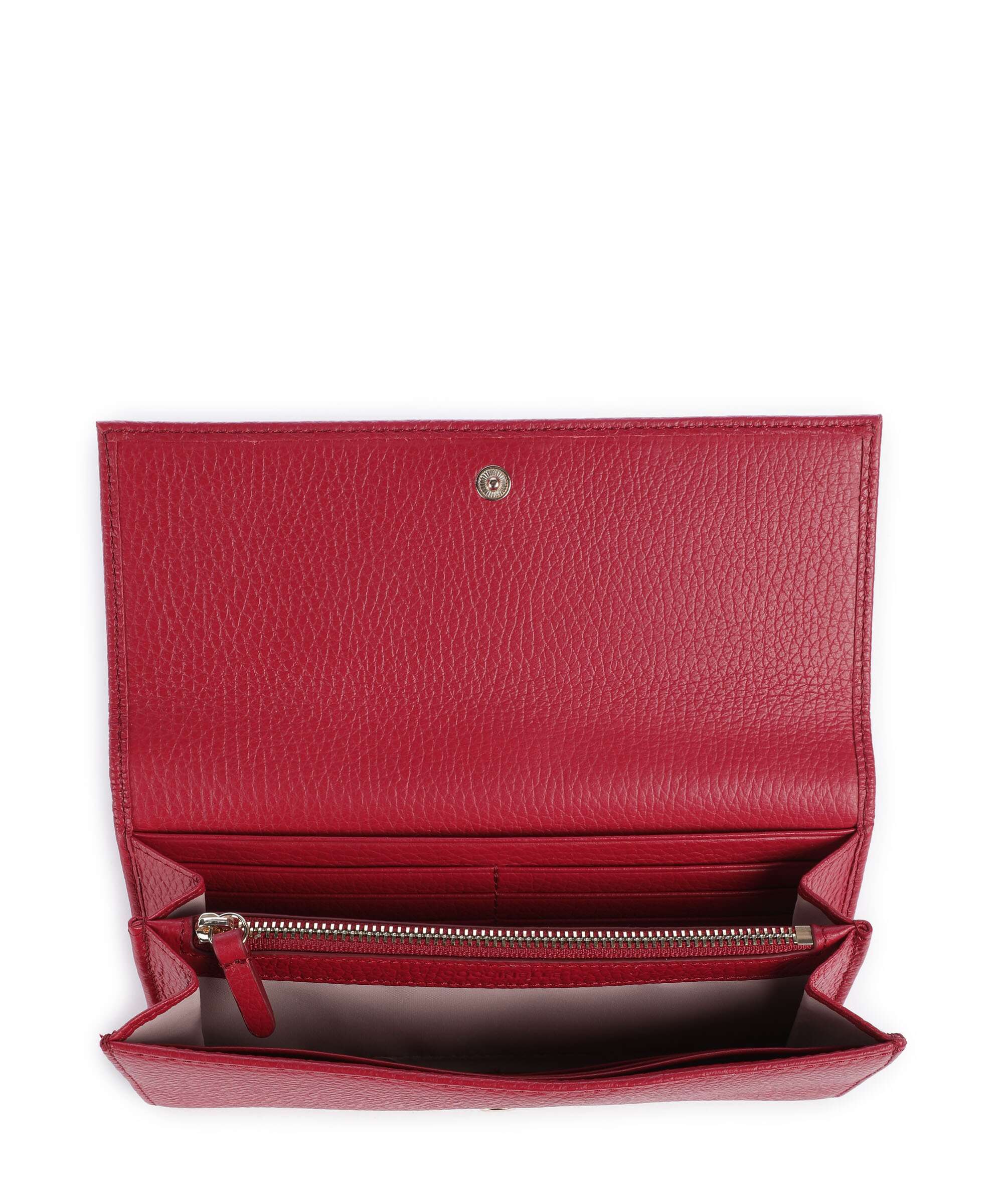 Coccinelle Metallic Soft Wallet sangria