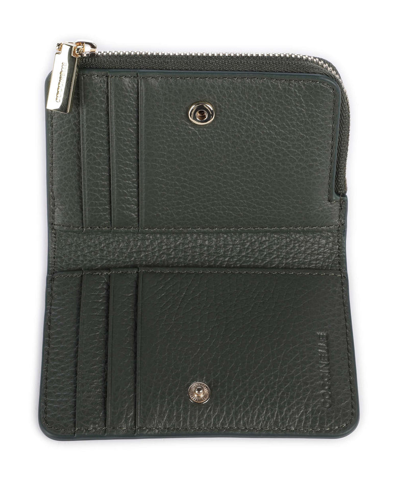 Coccinelle Metallic Soft Wallet alga