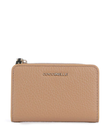 Coccinelle Metallic Soft Peněženka skin