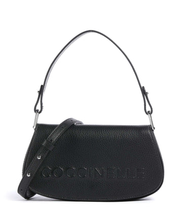 Coccinelle Myrtha Maxi Logo Taška přes rameno noir