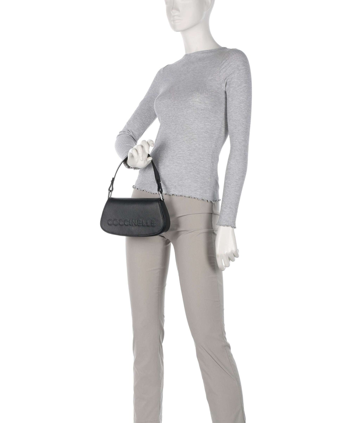 Coccinelle Myrtha Maxi Logo Shoulder bag noir