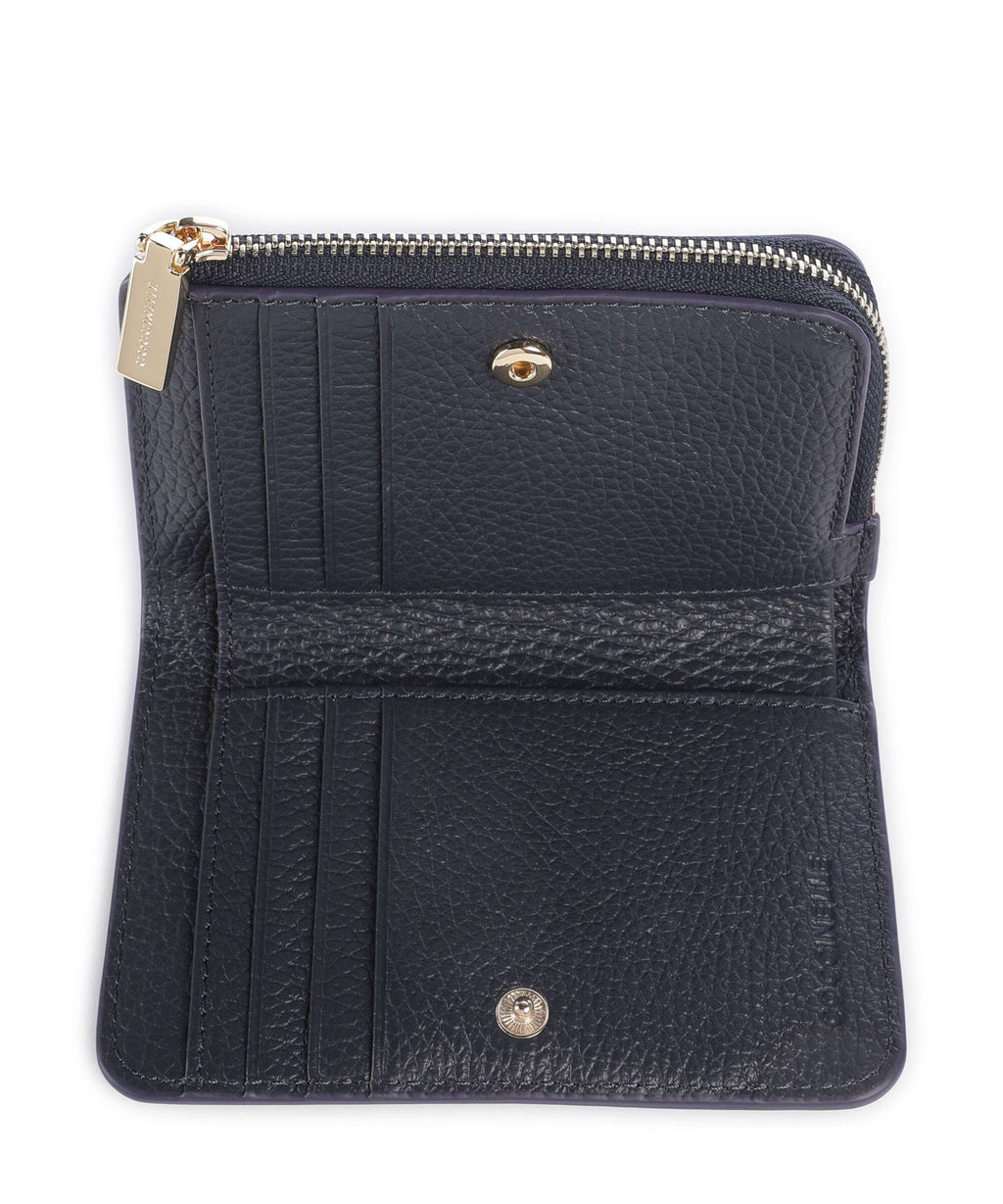 Coccinelle Metallic Soft Wallet midnight blue