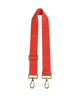 Coccinelle Nastro Signature Bag strap gazpacho