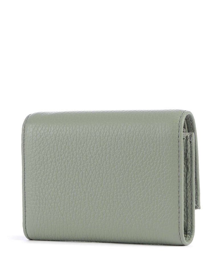 Coccinelle Metallic Soft RFID Wallet greenery