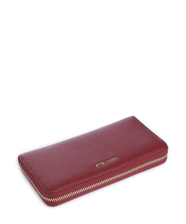 Coccinelle Metallic Soft Wallet ribes