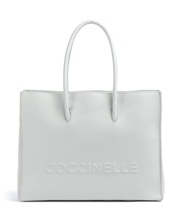 Coccinelle Myrtha Maxi Logo Nákupní taška snow